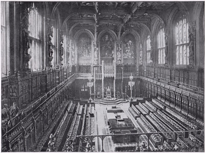 Interior of the House of Lords
